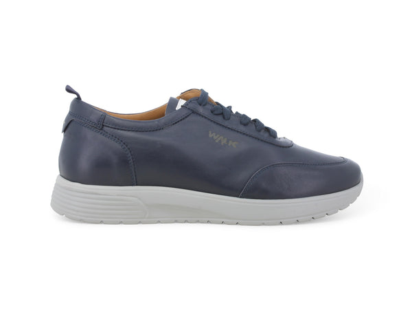 Melluso Scarpe Uomo Casual Sportive Comode e Versatili in Pelle Blu U16268Z-246467